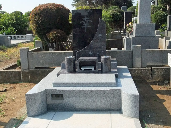 八柱霊園のオリジナル墓石