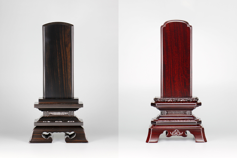 >唐木位牌（黒檀・紫檀など）